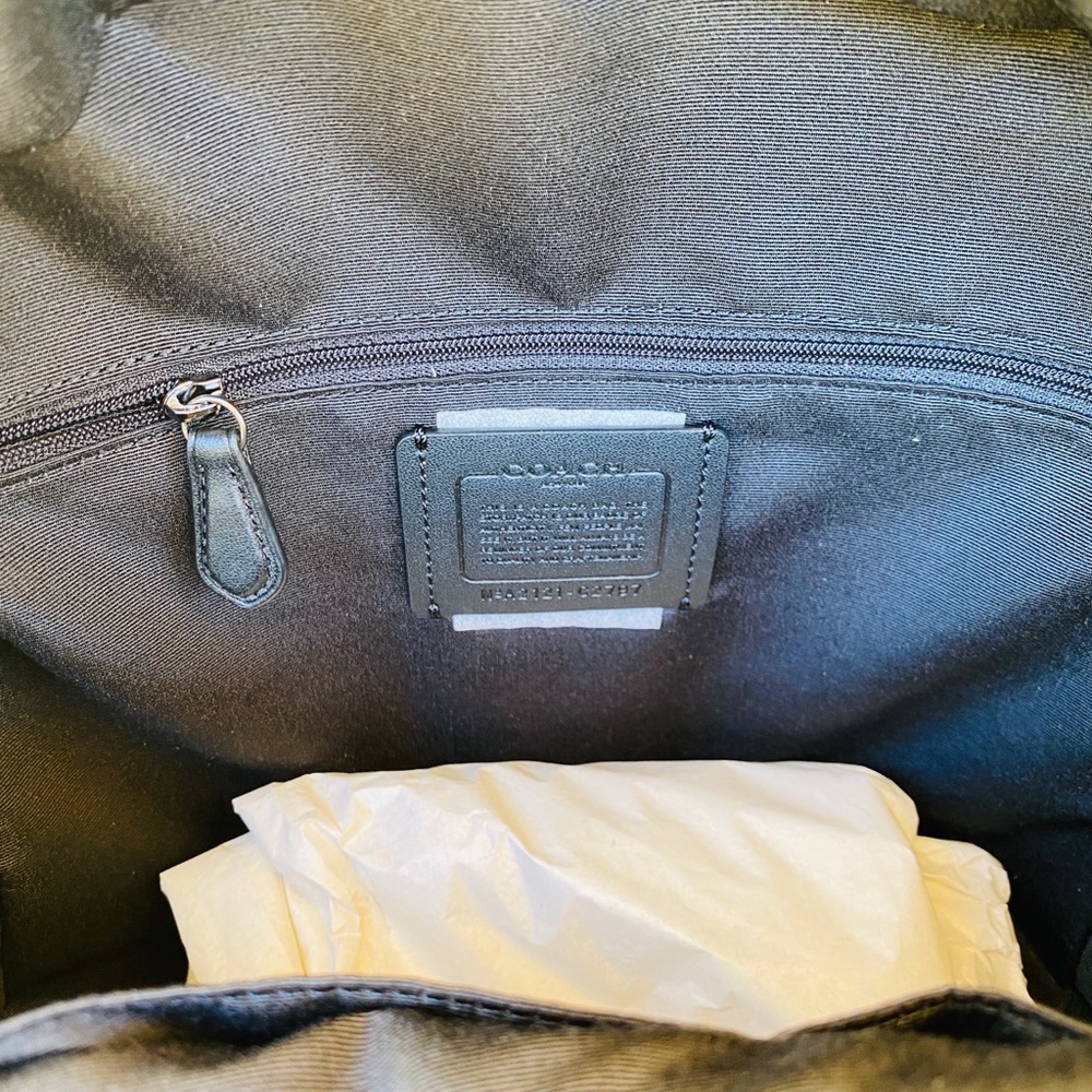 NWT Coach Colorblock leather backpack - Picture 8 of 8